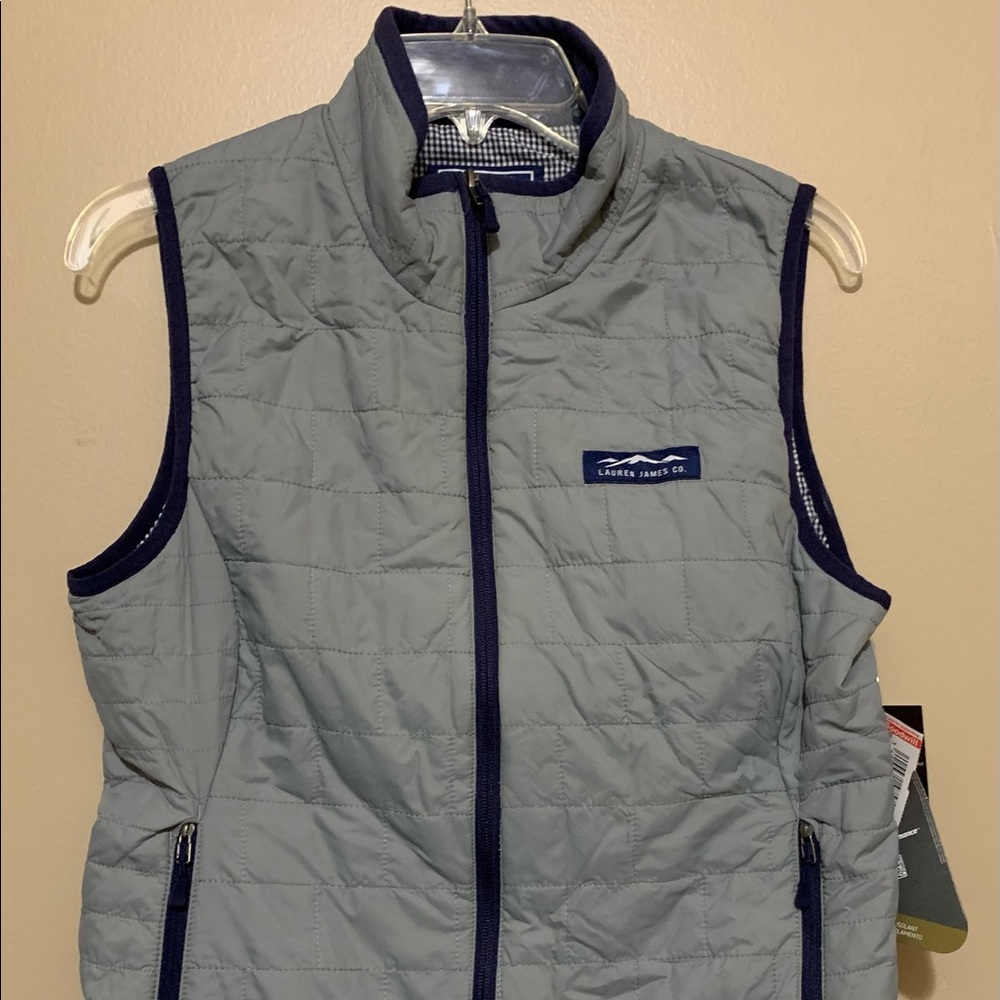 Women’s NWT Lauren James Co Preptec Primaloft Vest size Medium